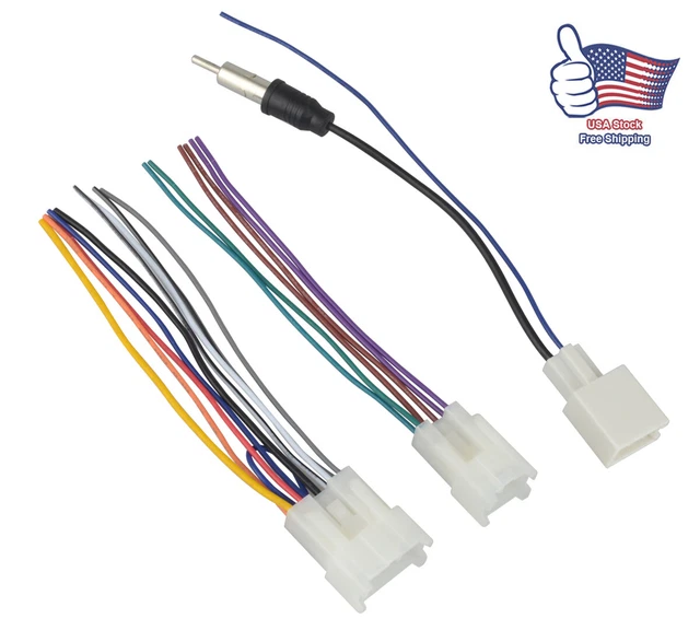 AFTERMARKET RADIO STEREO Install Wire Harness Cable Antenna Adapter for