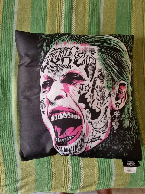 Cuscino Joker Suicide Squad - Originale Throw Pillow Mai Usato Ottime Condizioni