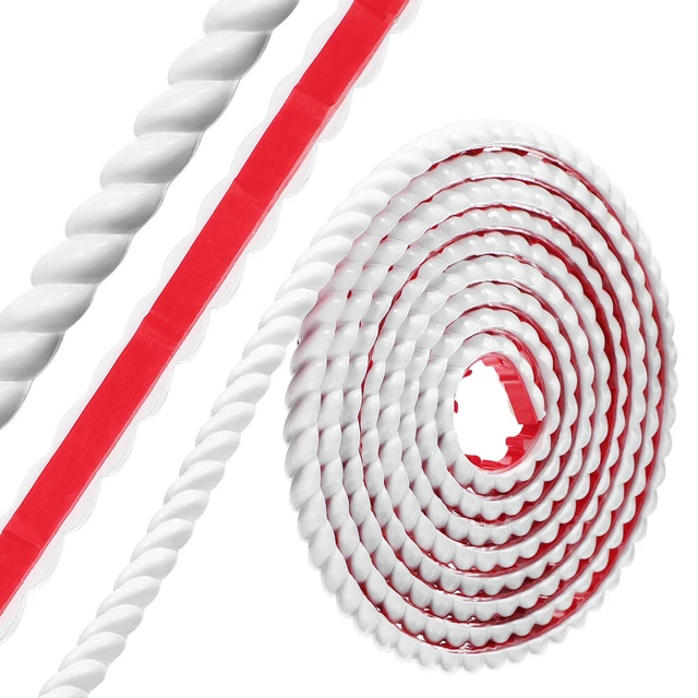 Carta Da Parati Adesiva Onda 10m X 10cm - Decorazione Parete Per Cucina, Bagno - Foto 7