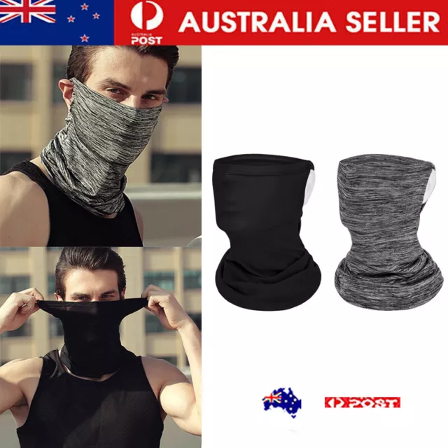 Summer Neck Gaiter Face Scarf Mask Sun Wind Dust Protection Mask for Cycling