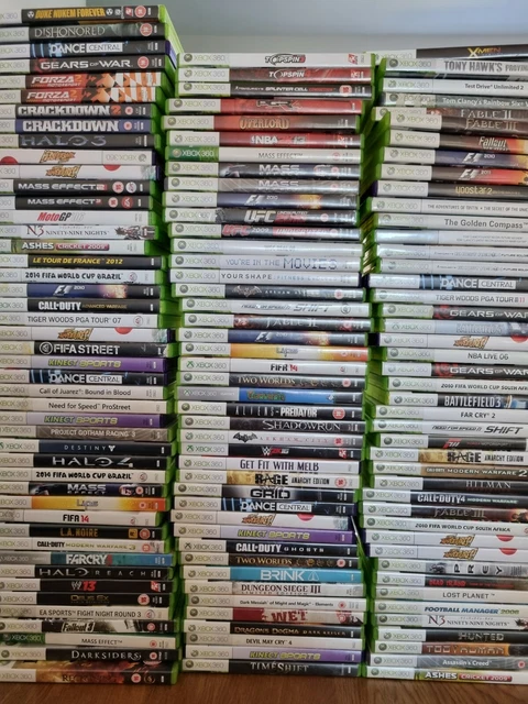 Microsoft XBOX 360 Games Beginning A to M Pick Your Titles Bundle Discount