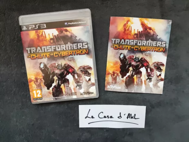 Transformers La Chute de Cybertron complet Playstation 3 PS3 - FR
