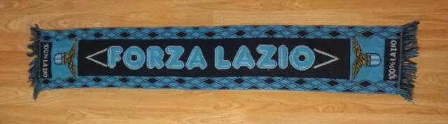 Forza SS Lazio FC Football Scarf Bufanda Sciarpa