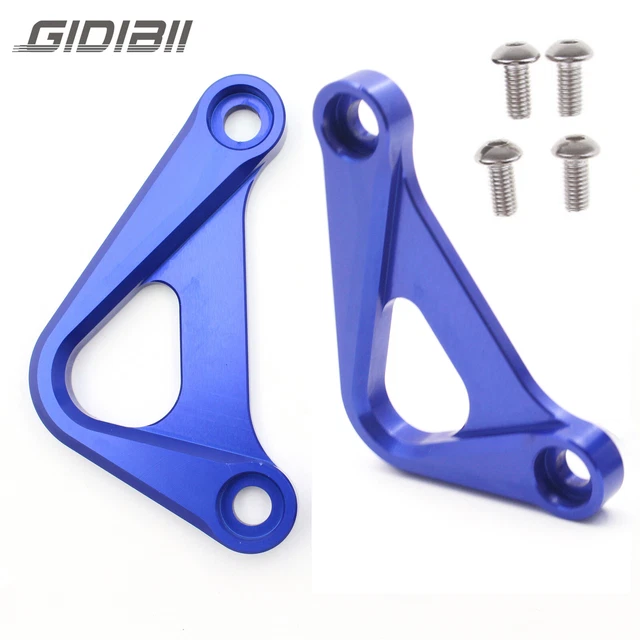 Rear Foot Rest Blanking Plates Guard Blue For BMW S1000R HP4 S1000RR 2010-2017