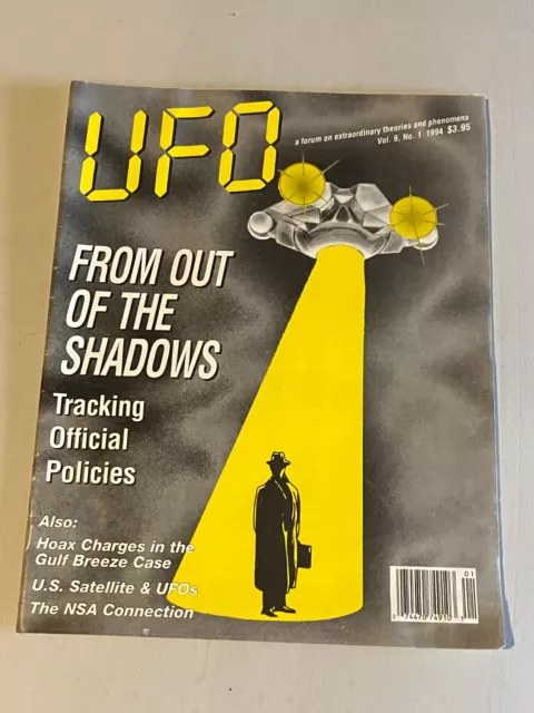 UFO Magazine Vol 9 No 1 Gulf Breeze Vintage 1990s Magazine