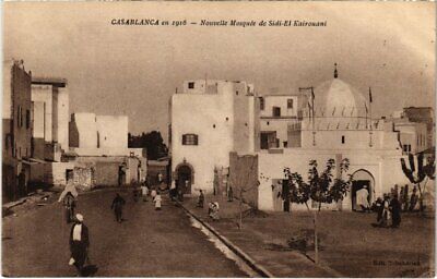 CPA AK MAROC CASABLANCA - Nouvelle mosquée de SIDI el kairouani (115039)