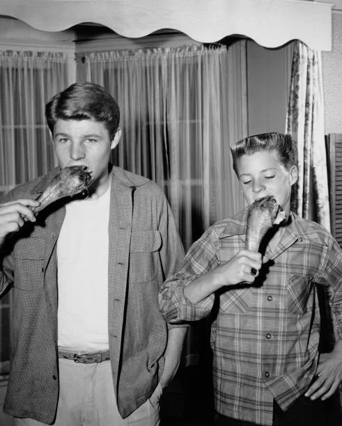 AMERICAN ACTING BROTHERS David and Ricky Nelson, circa 1952 T - Old ...