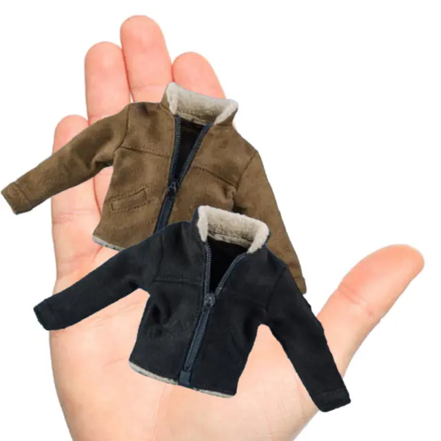 FASHION 1/12 ZIPPER Jacket, Miniature Figure Clothes for 6 inch