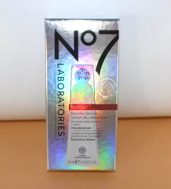 New Sealed No7 Laboratories Firming booster Serum 1 FL OZ