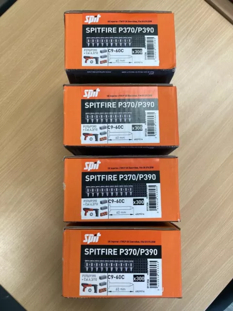 Abverkauf 1200 Stück SPIT Kopfbolzen C 9-60 C magaziniert VE 300 St. Neu in OVP
