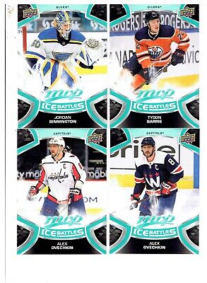 Single Card - 2021-22 Upper Deck MVP Hockey ICE BATTLES Parallel - You Pick!!