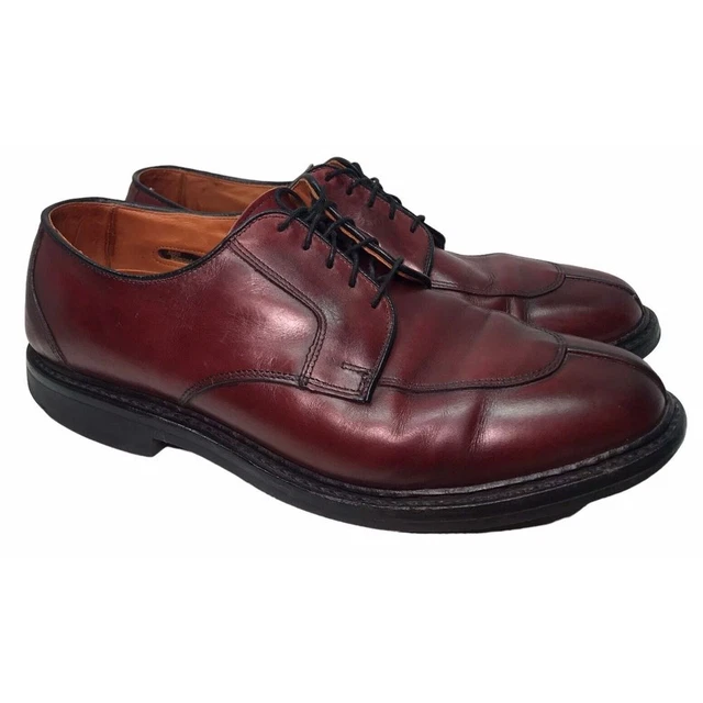 ALLEN EDMONDS ASHTON 1628 Brown Leather Split Toe Oxfords  display picture 1