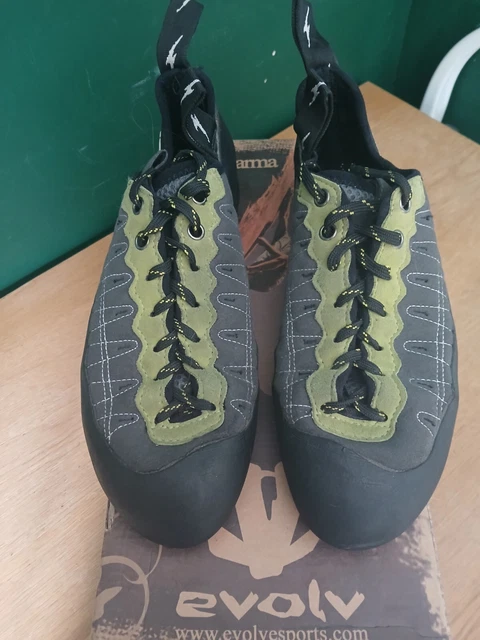 EVOLV DEFY LACE Size 7.5 41.5 Eco Trax USA Mens Climbing Shoes 44.95 PicClick UK