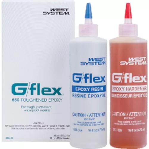 West System Two 16 oz. G/Flex Epoxy Bottles - 32 oz. Kit