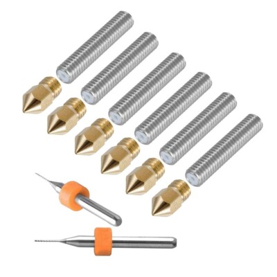 trapano bit per stampante 3d Makerbot Anet a8 0.4mm mk8 ugello per soffiaggio teste 