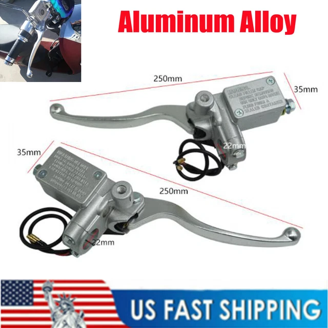 US 22mm Dirt Bike Motorcycle Disc Brake Pump Assembly Main Pump w/Brake Switch