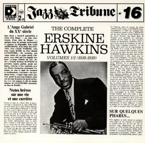 Erskine Hawkins The Complete Vols.1&2 1938-1939 CD Jazz Audio Nuovo