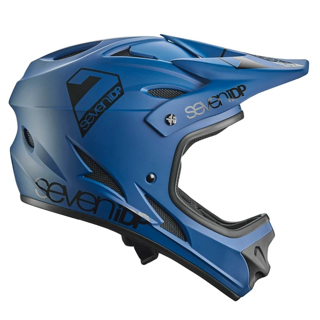 7Idp M1 Vollgesicht Mountainbike/Bmx/Enduro/Ebike Helm Blau Jugend Medium++Verkauf 5