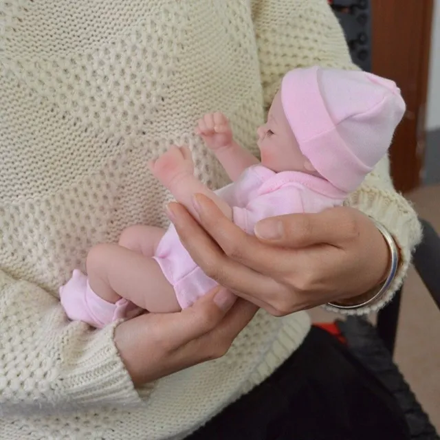 Reborn Baby Dolls Full Body Soft Vinyl Silicone Girl Doll Realistic Newborn Gift