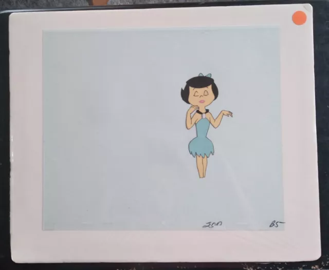 1960s BETTY FLINTSTONES vintage HANNA-BARBERA ORIGINAL PRODUCTION CEL