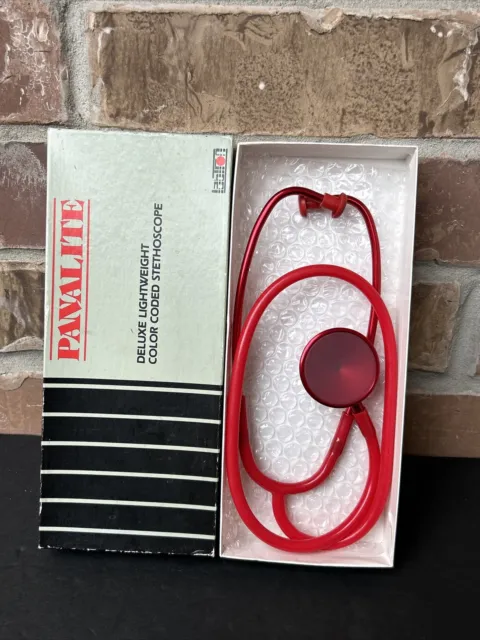 Vintage Labtron Corp Panalite Deluxe lightweight color coded Stethoscope
