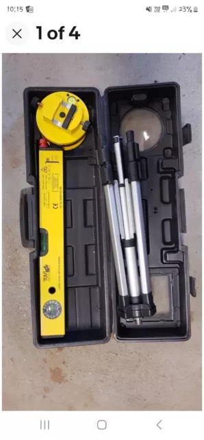 TUV Laser Level EPT-97A 400mm Includes Tripod and carry Case