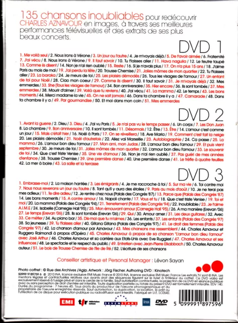 Aznavour - Anthologie Vol. 2 - 1973 - 1999  - 3-DVD - (NEU/OVP in Folie )