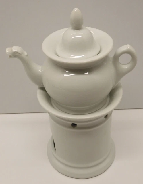 ANCIENNE TISANIERE DECOR floral en porcelaine de Paris 19eme EUR 90,00