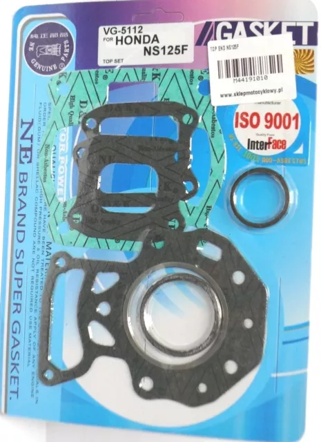 Motordichtsatz Dichtsatz Gasket set Top End für HONDA NS 125 R 1986-1990