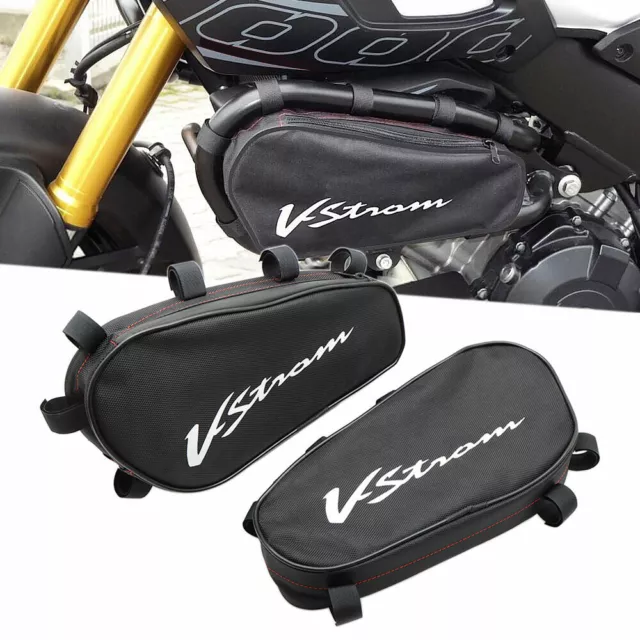 Frame Crash Bars Waterproof Bag Repair Tool Placement Bag FOR SUZUKI DL1000