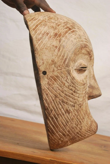 African tribal art,luba Mask from Democratic Republic of Congo 4