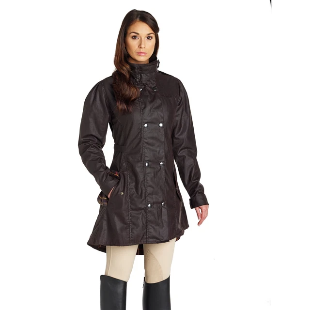 CALDENE LADIES HARDCASTLE Mid Length Wax Jacket PicClick UK