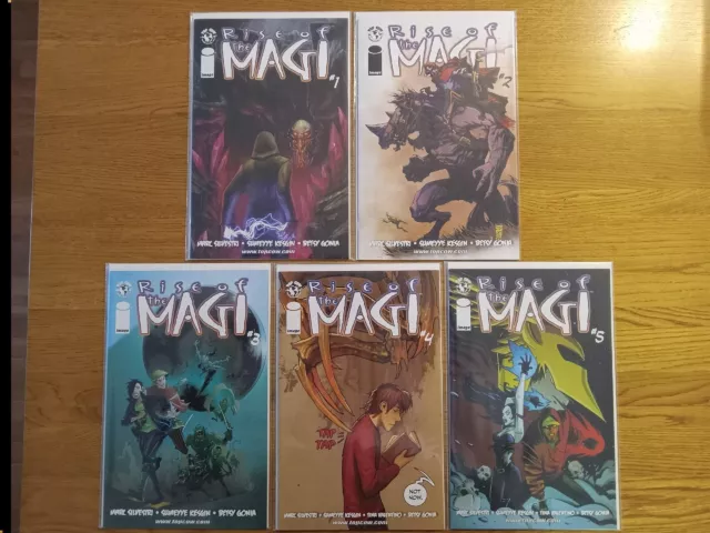 Rise Of The Magi # 1 2 3 4 5 Top Cow / Image Comics Run Set Lot Of 5 Silvestri
