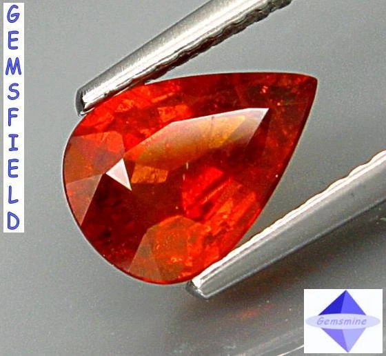 1.56ct !!! SPESSARTITE NATURELLE de NAMIBIE !!! poli AAA++ !!!
