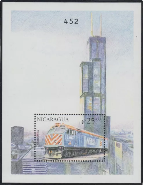 Nicaragua Hb 307 2000 Train MNH