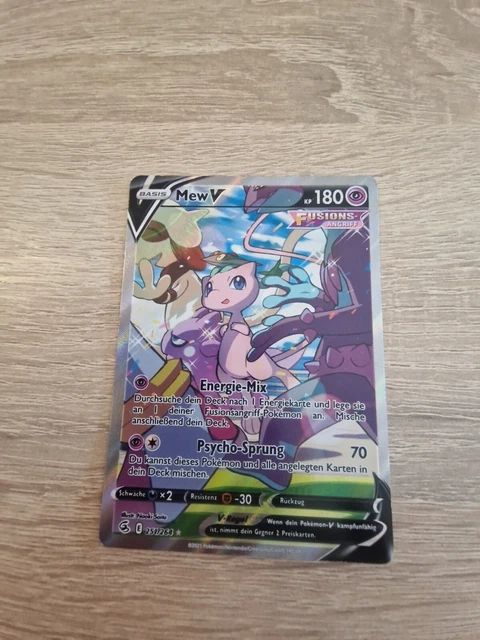 Pokemon Karte Mew V 251/264* Fullart Alternative Secret Rare Deutsch