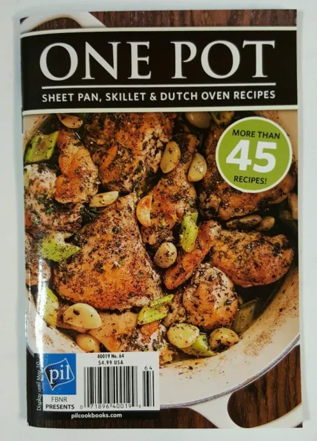 One Pot Sheet Pan Skillet recipes (SMALL/DIGEST size) #64 2016 FREE SHIPPING