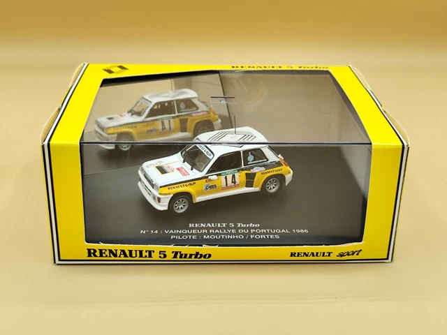 1/43 Renault 5 Maxi Turbo – Tour De Corse 1986 – Chatriot – Universal Hobbies – Collection