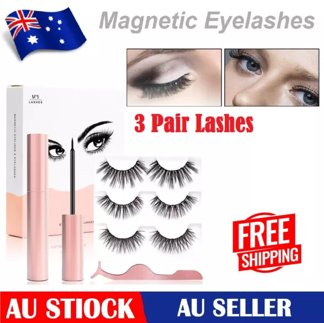Magnetic makeup Eyelashes False And Eye Lashes Extension  Eyeliner Eye Lashes