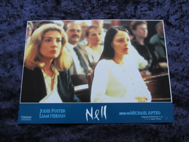 NELL lobby card  # 2 - JODIE FOSTER, NATASHA RICHARDSON