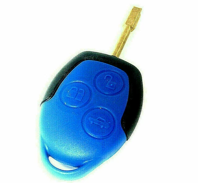 Ford Autoschlüssel Unterteil Mit Tibbe Rohling – Für Fiesta, Focus, Mondeo, Transit & Mehr – Ohne Elektronik