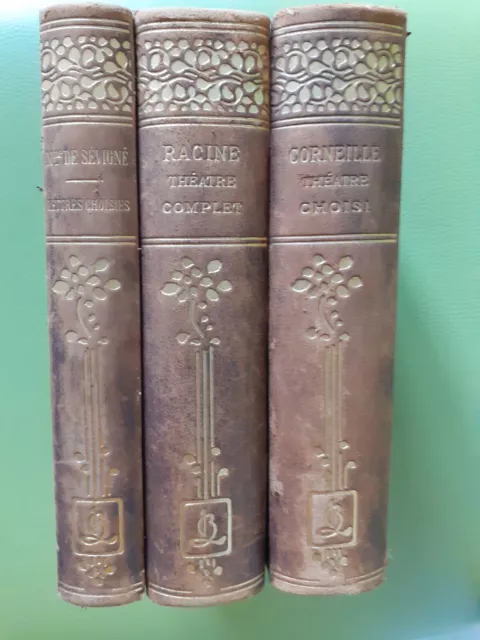 Lot de 3 livres anciens