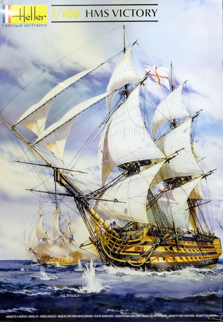 HMS VICTORY 1803 Schiff Royal Navy H.M.S. 1100 Model Kit Bausatz
