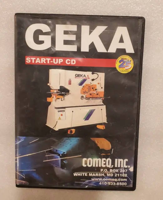 Geka   Ironworker  Start-Up Cd