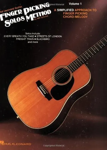 William Schmid Guitar Finger Picking Solos Method Vol. 1 (Poche)