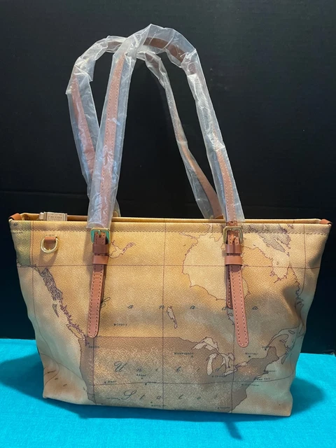 Alviero Martini 1A Classe Nwt Medium Geo Shopping Bag/Tote Zip Top! Ships Free Alviero Martini 1A Classe Nwt Medium Geo Shopping Bag/Tote Zip Top! Ships Free
