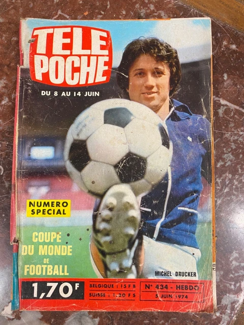 Page Télé Poche 1971-72 - Equipe De Bordeaux - Collection Football Vintage