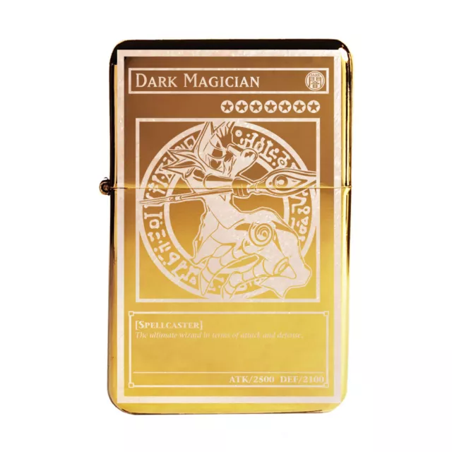 BRAND NEW -  DESIGNED BRUSHED STYLED CIGARETTE PETROL LIGHTER - Dark Magic