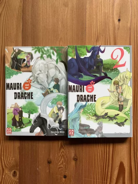 Mauri und der Drache 1-2 von Haruhira Moto  * Manga * Boys Love, Yaoi * Foliert