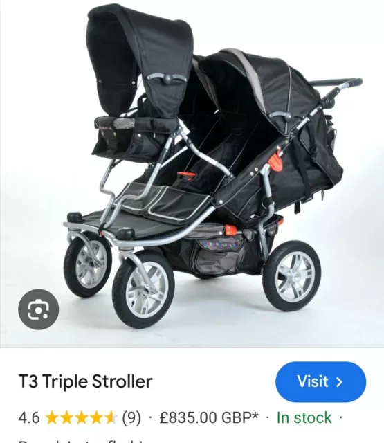 Lots of babies triple buggy deals